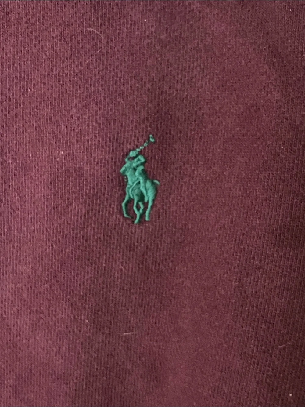 Polo Ralph Lauren Full Zip Hoodie Men’s Size XL Burgundy
